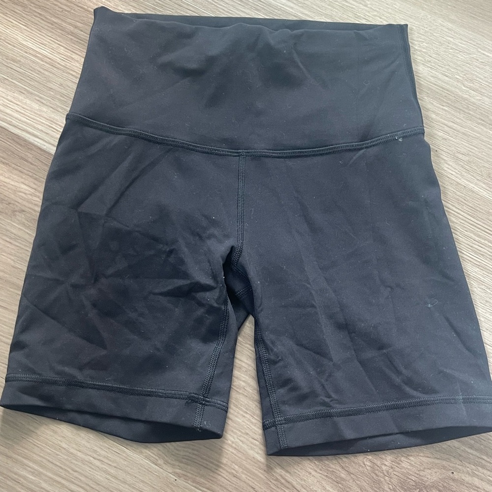 lululemon athletica Black Bike Shorts